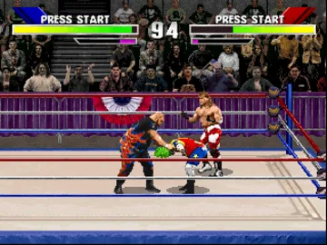 WWF WrestleMania - The Arcade Game (JP) screen shot game playing